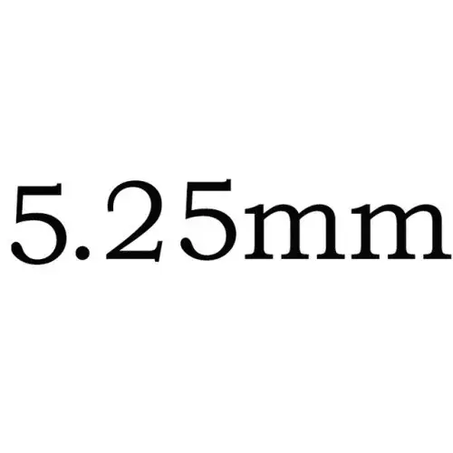 5,25 mm 1000 pièces