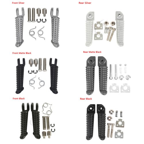 Afbeelding van Motorfiets Voetsteunen Voetsteunen Achter Voor Yamaha Yzf R1 1998-2024 R6 2003-2020 Yzf R6S R1M