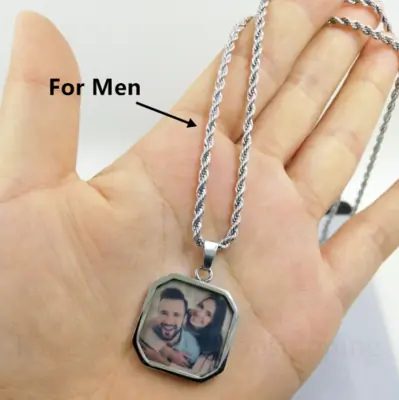 Image de Collier Magique avec Photo Activée par la Chaleur
