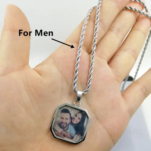 Image de Collier Magique avec Photo Activée par la Chaleur