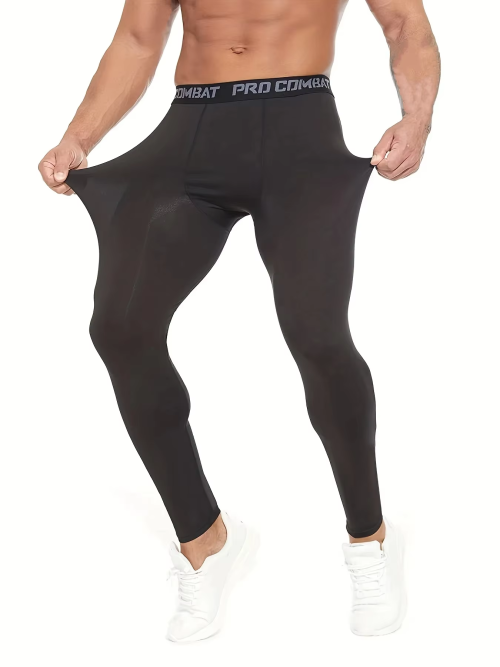 Premium Compressielegging voor Heren – Optimaal Comfort en Prestaties tijdens Fitness, Hardlopen en Training