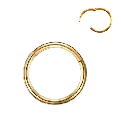 Anneau Septum en Acier Inoxydable - Piercing Nasal & Tragus