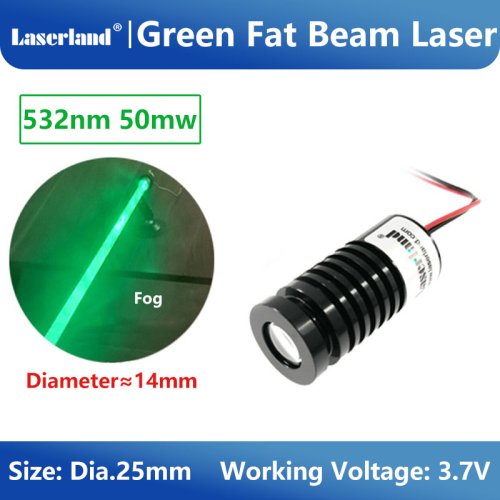 532nm 30-50mW 3.7V