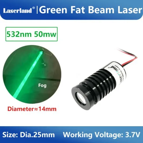532nm 30-50mW 3.7V