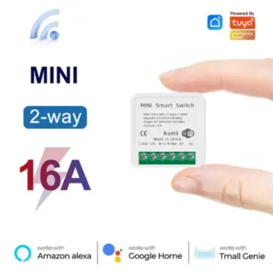 Image de Interrupteur WiFi Smart 16A - Contrôle vocal Alexa & Google Home