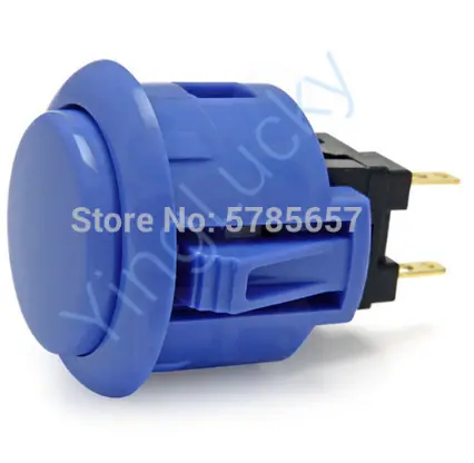 Image de Bouton Arcade Sanwa 24mm/30mm - Qualité Originale
