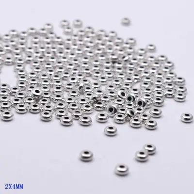 Image de Perles Espacement Argent Antique - Lot de 20 à 50 Pièces