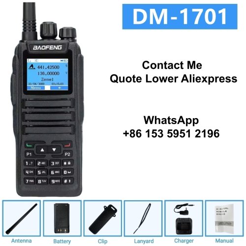 Image de Talkie-Walkie Baofeng DM-1701 DMR & Analogique - Longue Portée