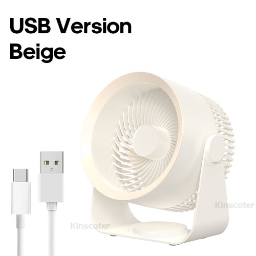 Immagine di KINSCOTER Ventilatore elettrico multifunzionale Circolatore Ventilatore silenzioso portatile senza f...