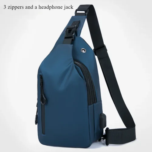 Blue-3 Zippers