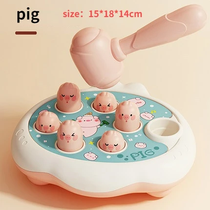 Imagen de Juguete Montessori de dibujos animados whac-a-mole para bebé, regalo educativo de cumpleaños para ni...