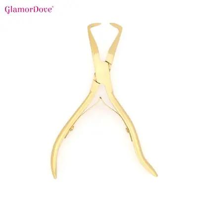 Image de Pince Micro Perles Argent pour Extensions de Cheveux