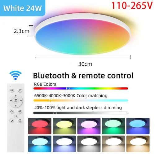 24W RGB W 110-265V