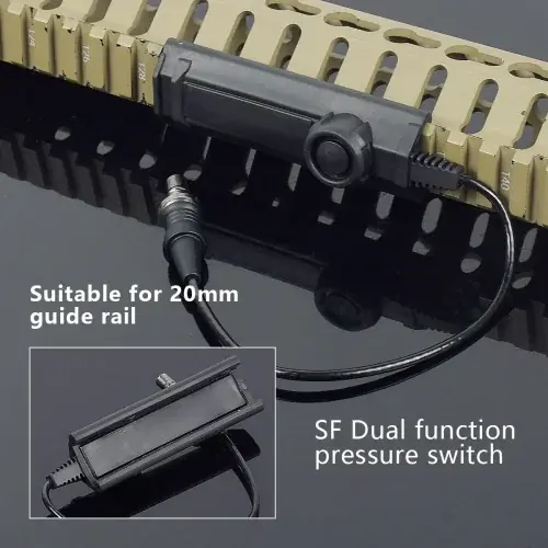 Image de Lampe tactique pour fusil SureFire M600 - Rail Picatinny