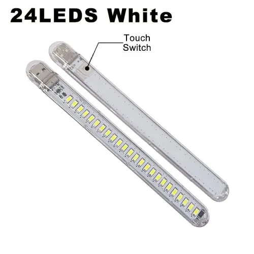 24 LED blanc