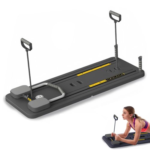 Image of Multifunctional Fitness Board Abdominal Board Push Up Plate Pilates Board Ab Board Reformer Fitness Core Workout Equipment