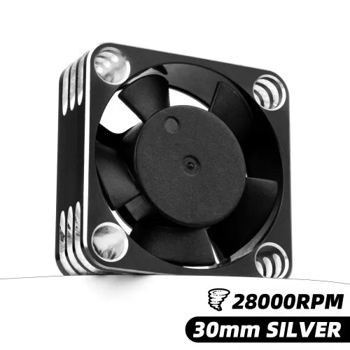 30mm zilver 1pcs