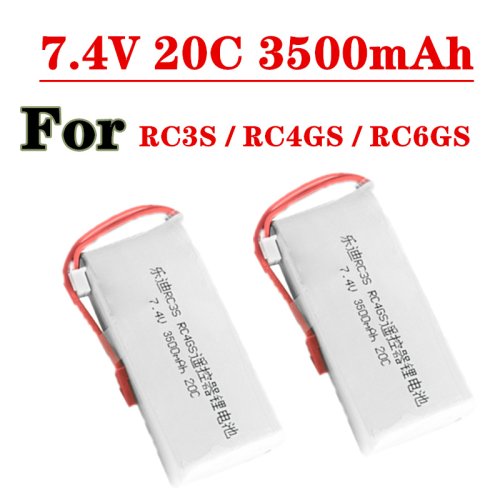 Image de Batterie LiPo 7.4V 3500mAh pour RC Radiolink