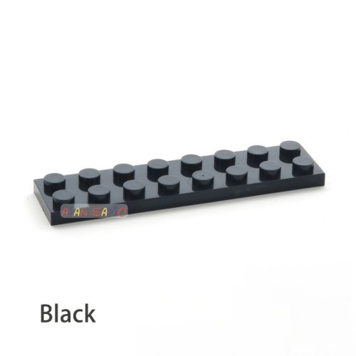 Image of 40pcs DIY Building Blocks Thin Figures Bricks 2x8 Dots 13Color Educational Creative Size Compatible With 3034 Toys for Children