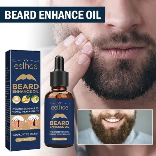 Image de Huile de Barbe 30ml - Croissance & Soin Intensif