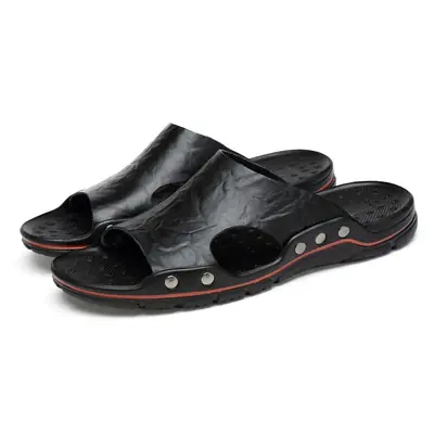 Image de Sandales Hommes Cuir PU - Confort Été & Grande Taille