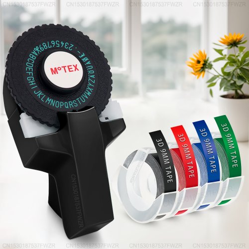 Bild von Handheld Etikettendrucker mit 3D-Prägeeffekt – Motex E101