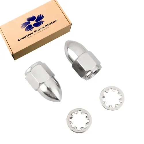Image de Kit Écrou de Rétroviseur Moto 5/16" - Compatible Harley