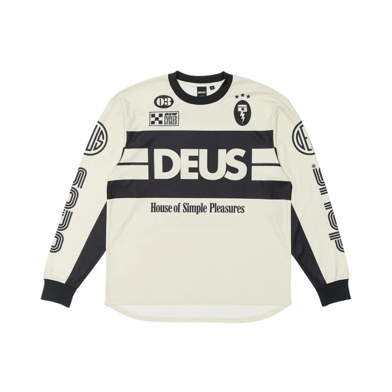 Afbeelding van Herensportshirt Enduro Jersey met Lang Mouw voor Motocross, Offroad en MTB - Deus Ex Machina Stijl