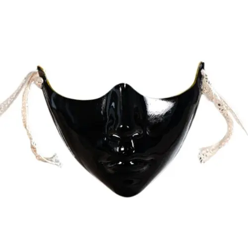 Image de Masque de Mascarade Demi Visage - Style Élégant pour Cosplay & Halloween