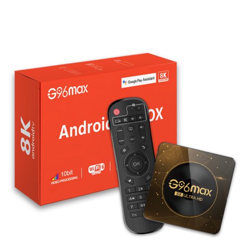 Image of G96max A13 Android13 8K TV Box Wifi6 Transmission Media Player  Rockchip3528 32G64G Large Memory Netflix Youtube Free Live TV