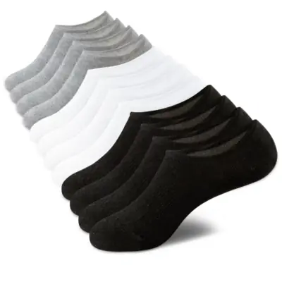 Image de Chaussettes Invisibles Coton - 6 Paires