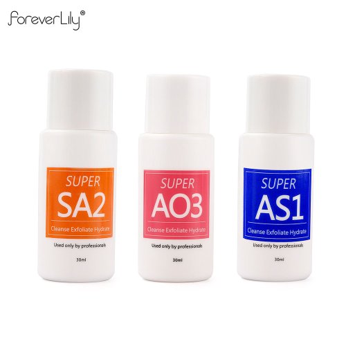 Afbeelding van Gezichtsverzorgingsoplossing Gezichtsserum AS1 SA2 AO3 Aqua Peel-oplossing voor gezichtsmachine Huid Diep reinigende serums