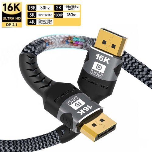 Image de Câble HDMI 8K 120Hz - Ultra HD pour PC, TV, Xbox & Moniteurs de Jeu
