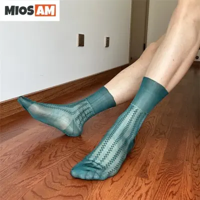 Image de Chaussettes Hommes Respirantes & Anti-Humidité - Qualité Supérieure