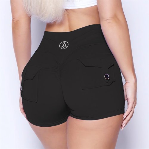 Immagine di Shorts Push-Up con Tasca per Donna – Design Scrunch Butt