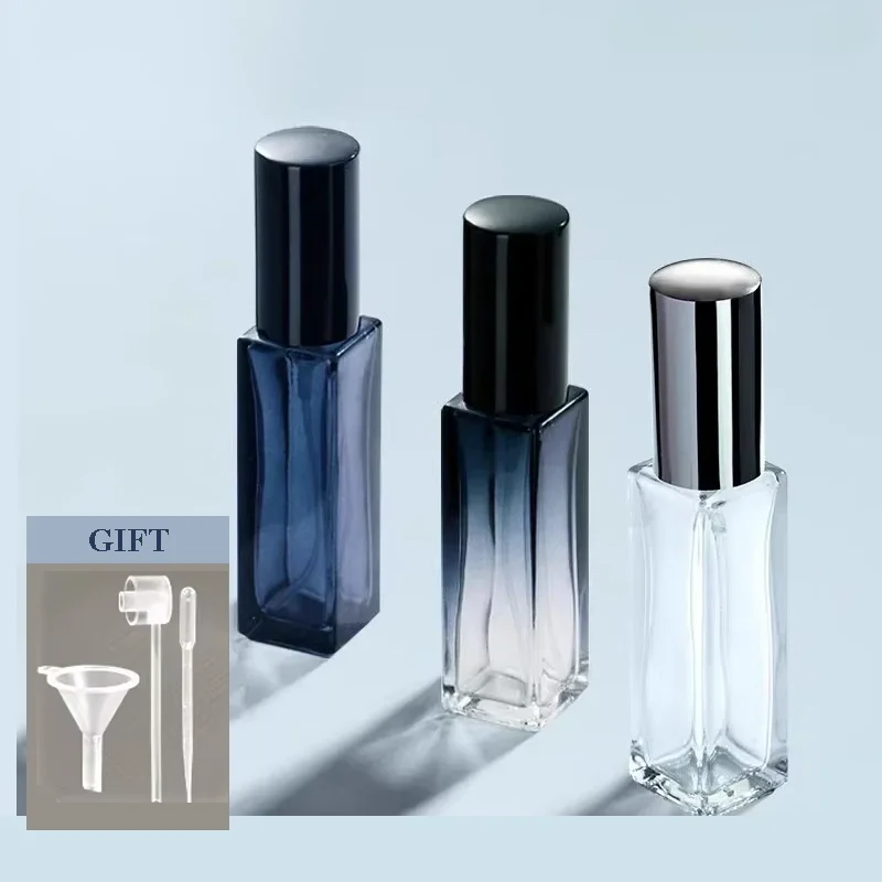 Immagine di 3 PZ 10 ml 20 ml Bottiglia di Profumo Spray Vuoto Atomizzatore di Vetro Bottiglia Cosmetica Da Viagg...