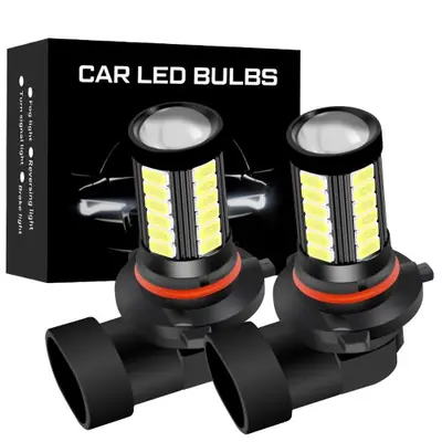 Image de Feux Antibrouillard LED Blanc 6000K - H11, H8, H9, H16, 9005, 9006