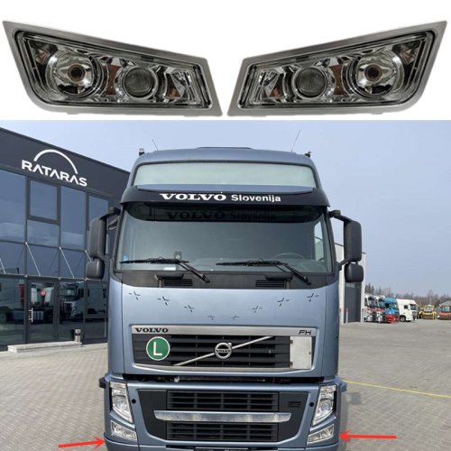 Afbeelding van Mistlamp voor Volvo FH13, FH16, FM500 & FH500 - E-goedgekeurd