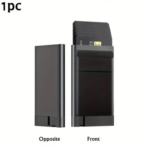 Image de Portefeuille RFID Mini Métal Homme - Élégant & Sécurisé