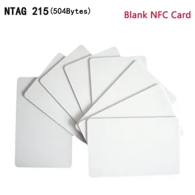 Image de Cartes NFC Vierges Programmables - 50 pcs RFID 13.56MHz