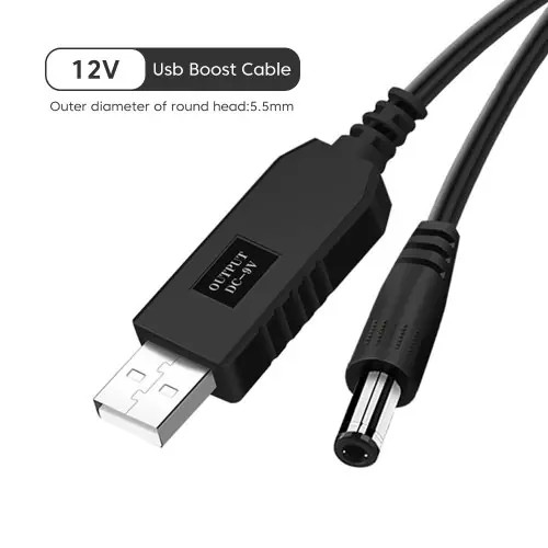 Image de Connecteur USB WiFi vers Batterie Externe 5V-12V