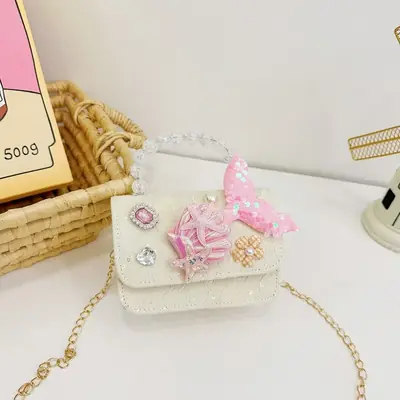 Image de Sac à Bandoulière Pailleté Princesse pour Filles