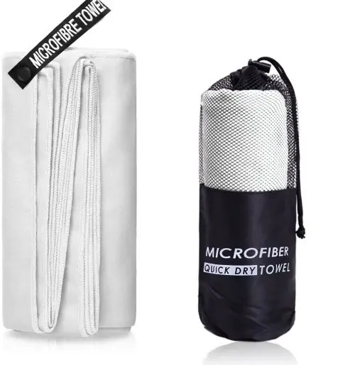 Image de Serviette de sport microfibre anti-odeur séchage rapide
