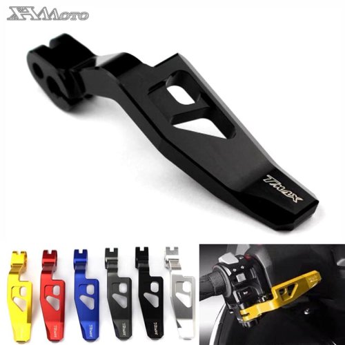 Imagen de Palanca de freno de estacionamiento de aluminio CNC para motocicleta, accesorio para Yamaha TMAX 500, 500, 2008, 2009, 2010, 2011, 530, 2012, 2013, 2014, 2015, 2016, 2017