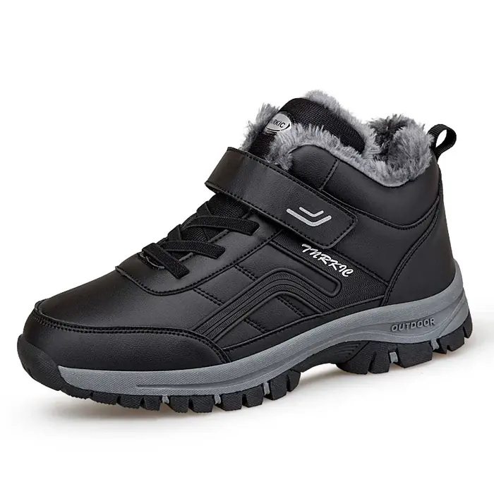 Image de Bottines Hiver Homme - Chaudes, Imperméables & Antidérapantes