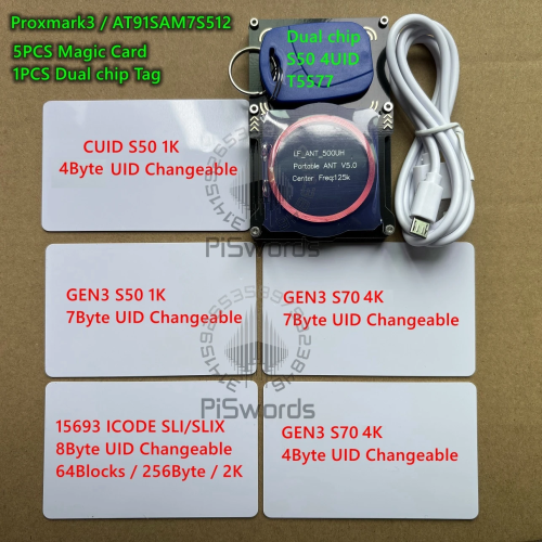 Imagen de Kit Proxmark3 Gen3 con Firmware Iceman: Lector y Escritor RFID Completo para Control de Acceso y Seguridad