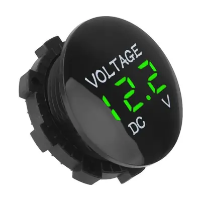 Image de Mini Voltmètre LED - Testeur de Tension DC 12V/24V