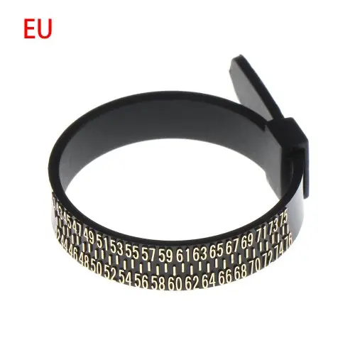 Image de Testeur de Bague Noir avec Loupe - Mesure Précise pour Mariage