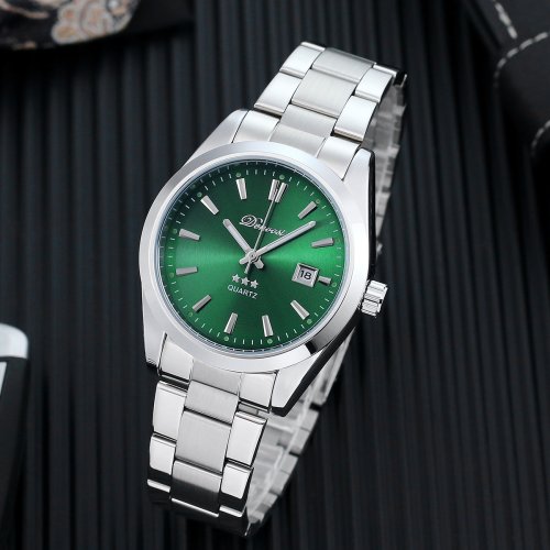 Imagen de Denvosi Reloj de cuarzo luminoso resistente al agua para hombre informal de moda Simple