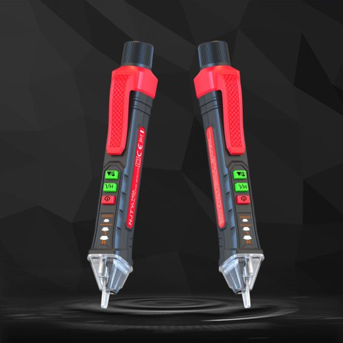 Image of Non-contact Voltage Tester 12-1000V AC /DC Pen Circuit  Electric Indicator Wall Tool With Flashlight Buzzer